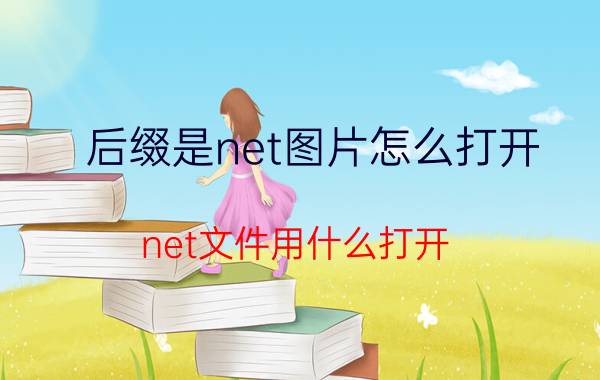 后缀是net图片怎么打开 net文件用什么打开？